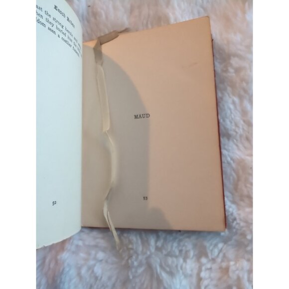 Enoch Arden And Maud Alfred Lord Tennyson Red Leather Putnams Sons Ariel Booklet - Picture 11 of 15